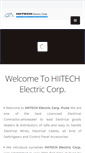 Mobile Screenshot of hiitechelectric.com